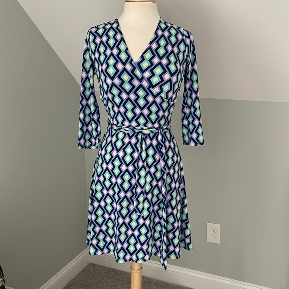 leota wrap dress